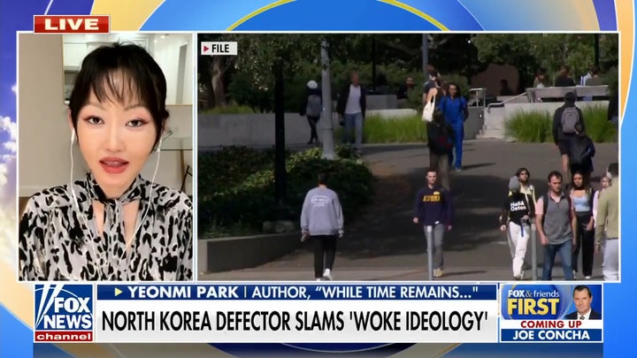 North Korean defector pushing back against 'woke' ideology in US education