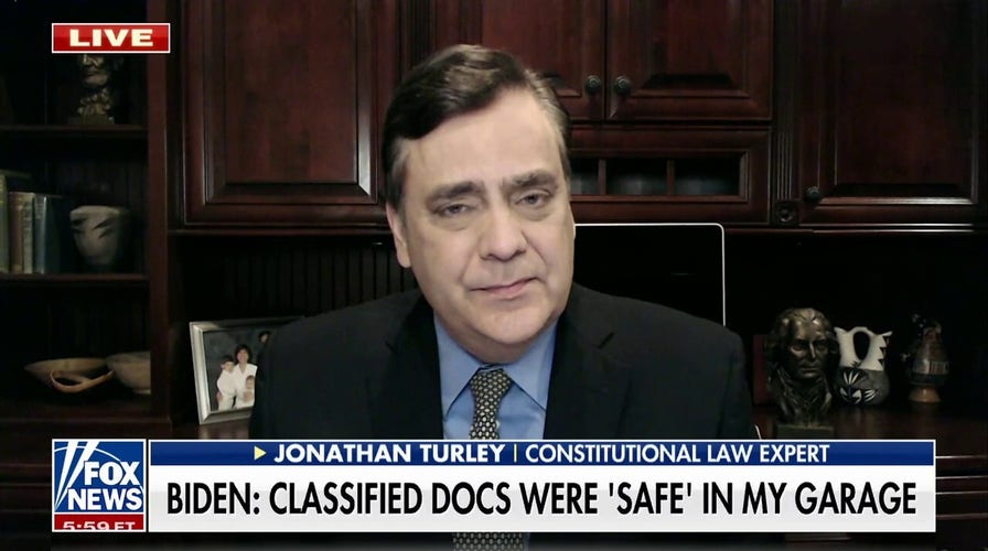 Jonathan Turley: Impossible to defend keeping classified material with a Corvette