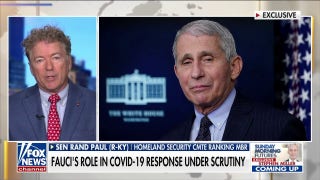 The buck stops with Anthony Fauci: Rand Paul - Fox News