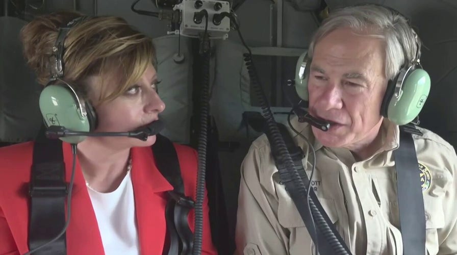 Gov. Abbott tours the border with Maria Bartiromo