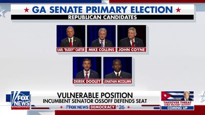High stakes in Georgia primaries for Senate and governor