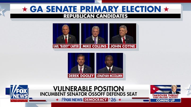 High stakes in Georgia primaries for Senate and governor