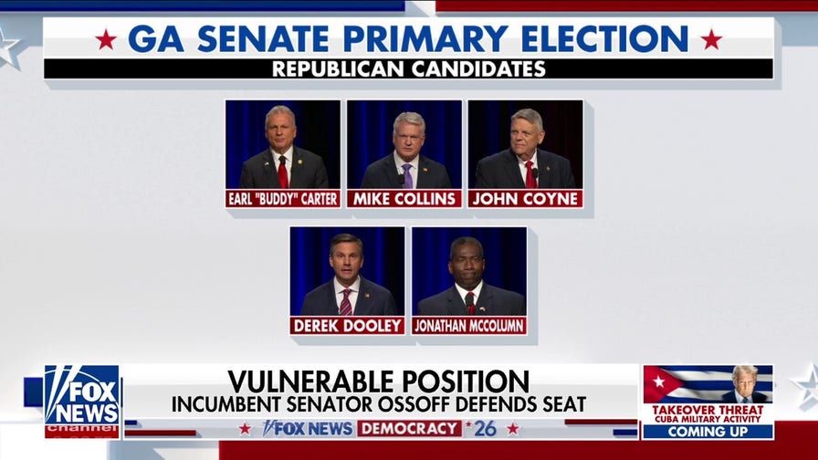 High stakes in Georgia primaries for Senate and governor