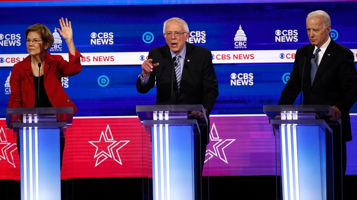 2020 Democrats take on health care, race and gun control at Charleston debate