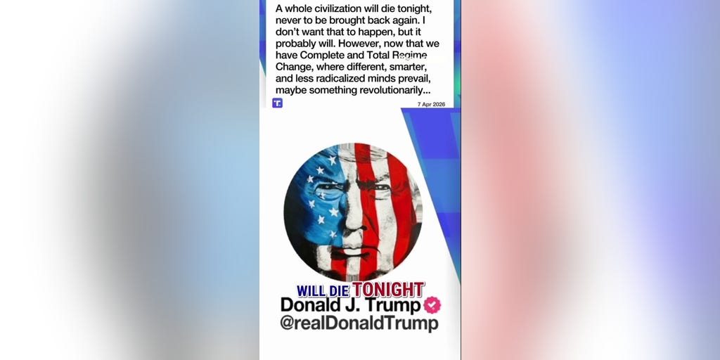 Trump WARNS: 'A whole civilization will die tonight'