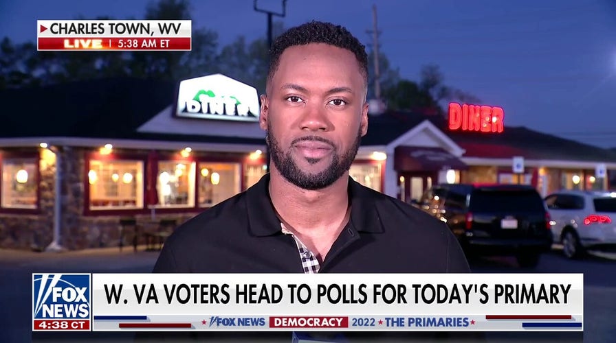 Lawrence Jones spoke with voters ahead of West Virginia primary