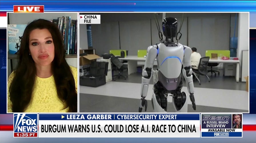 AI race between US and China is 'tight,' says cybersecurity expert