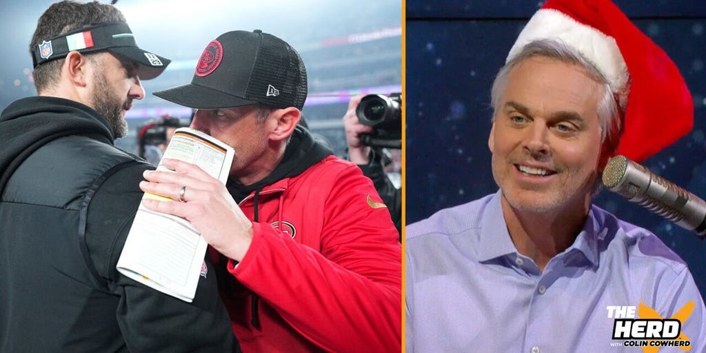 Santa Colin hands out Christmas gifts to NFL squads, featuring the Eagles, 49ers, Packers | The Herd