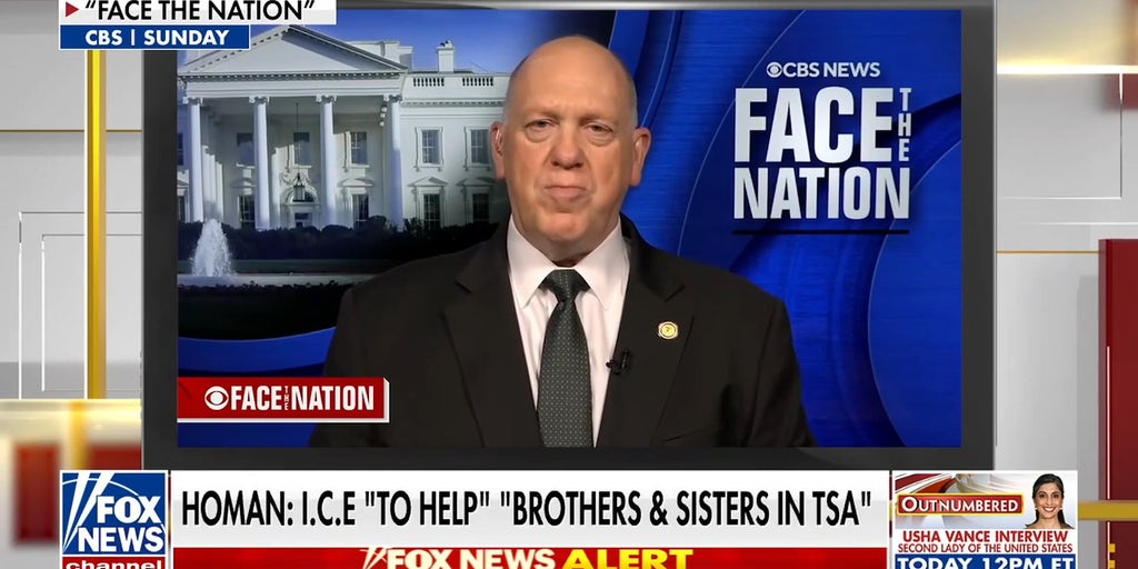 Homan defends ICE agents at airports to ‘help our brothers and sisters in TSA’