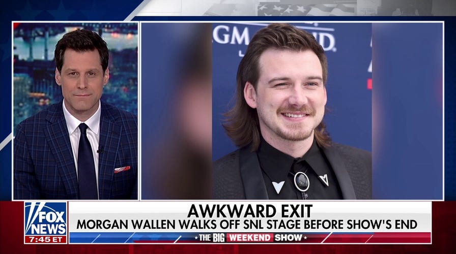  Morgan Wallen raises eyebrows for walking off SNL before show end