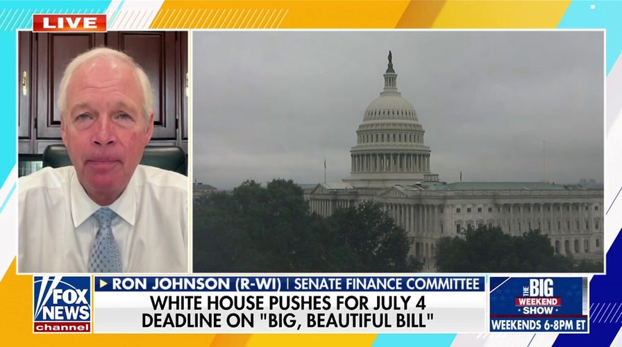  Sen. Ron Johnson emphasizes ‘need to debate’ about Senate budget bill as deadline looms