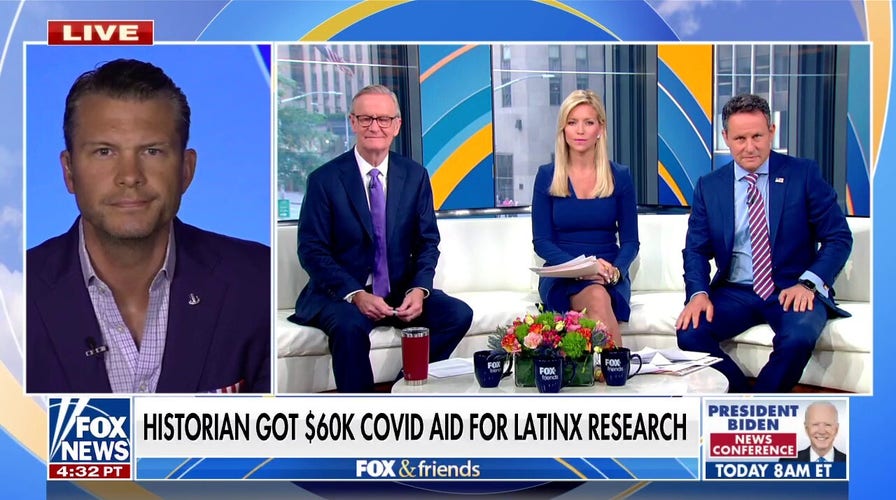 Pete Hegseth rips Biden American Rescue Plan funding leftwing education agenda