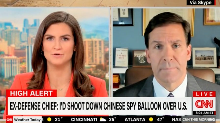 Former defense secretary says US should capture or ‘shoot down’ Chinese spy balloon: ‘We have to push back'