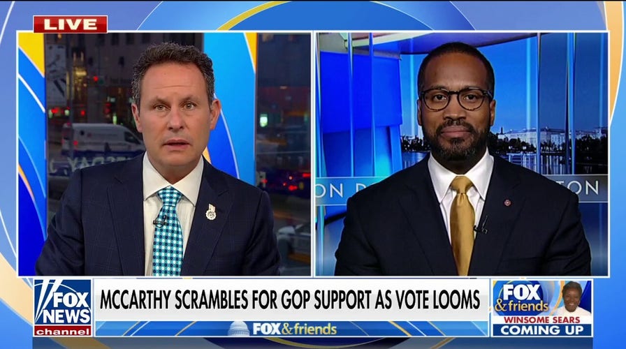 Rep.-elect John James touts McCarthy's accomplishments: He 'cast a vision' for America