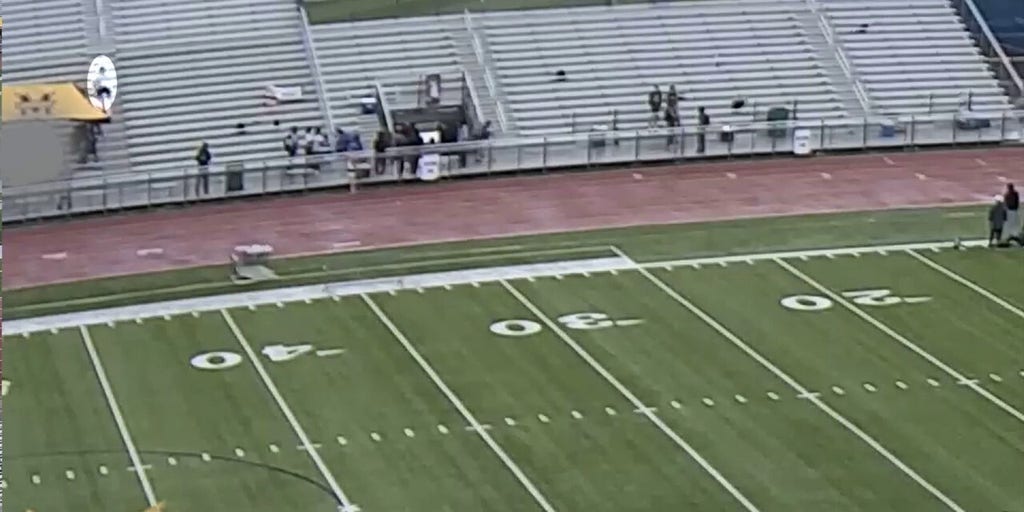 Karmelo Anthony flees stadium after stabbing Austin Metcalf, surveillance video shows