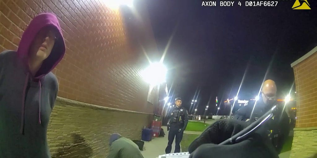 Body camera footage shows authorities confronting missing Slender Man attacker