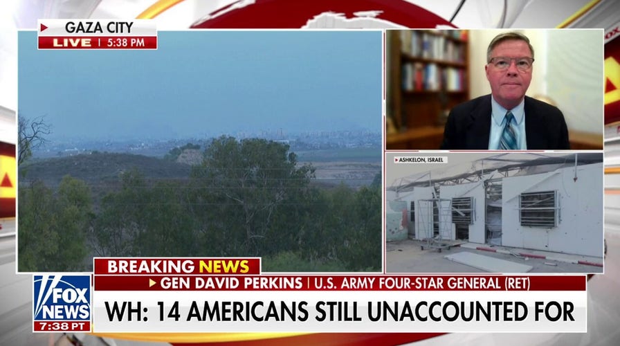 Gen. David Perkins warns ground invasion will be 'bloody' and 'difficult' for Israel