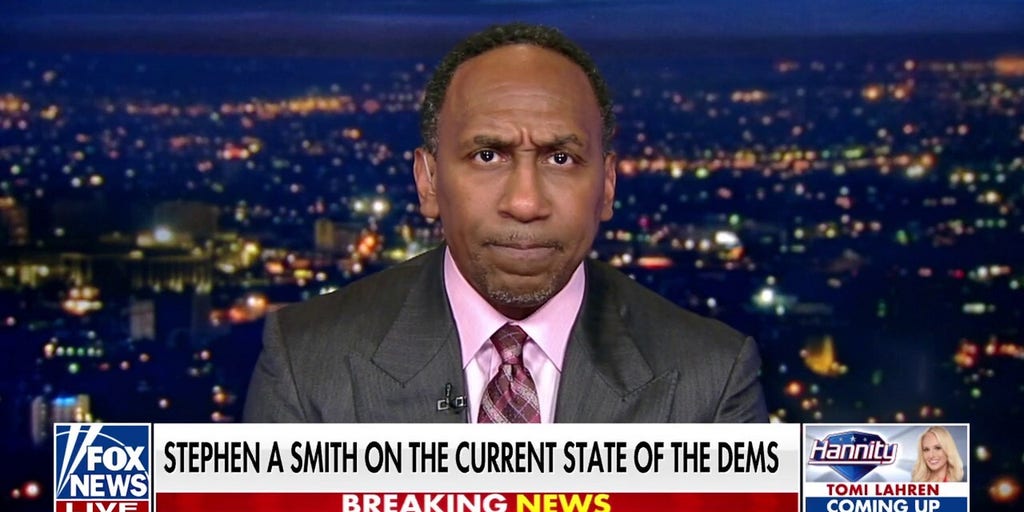 Stephen A Smith says there are some in the Dem Party that don't represent what it once was