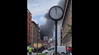 Van carrying oxygen tanks explodes in Milan - Fox News