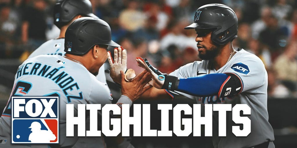 Marlins vs. Diamondbacks Highlights | MLB on FOX