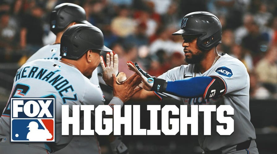 Marlins vs. Diamondbacks Highlights | MLB on FOX