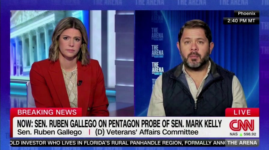 Sen. Gallego warns of 'consequences' to subject officers who 'railroad' Mark Kelly