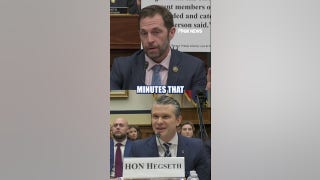 Hegseth LAUGHS OFF Dem's 'cute waste' of his five minutes