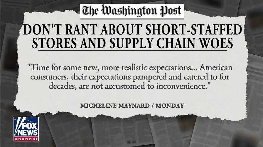 Joe Concha blasts WaPo op-ed and Pete Buttigieg over supply chain crisis response
