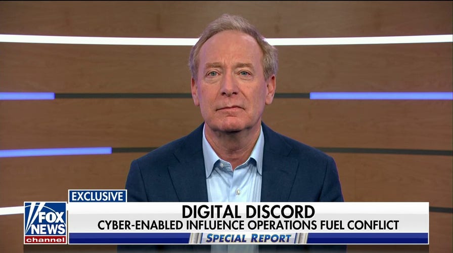 Microsoft exec Brad Smith says censorship is not the answer to combating new era of foreign threats