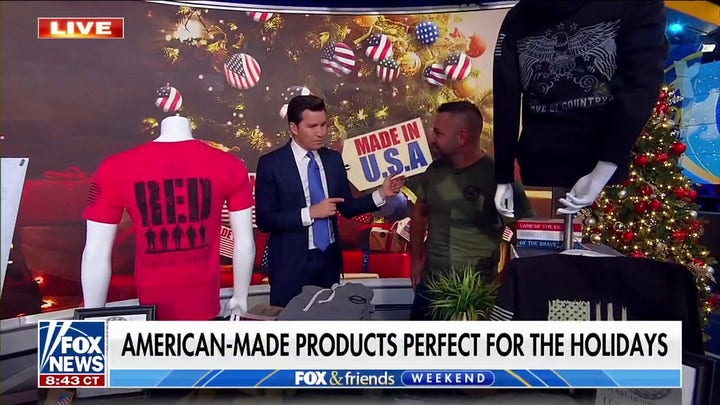 'Fox & Friends Weekend' highlights American businesses with US-made products perfect for holiday gifts