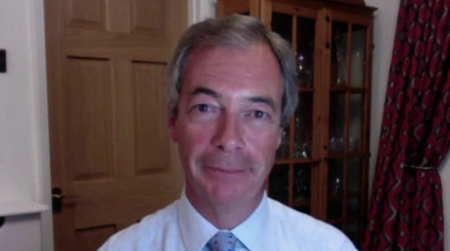Nigel Farage: Biden made no impression in the UK at all