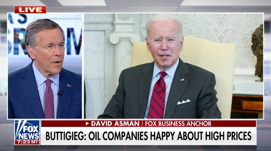 Asman calls out Buttigieg, Biden officials over surging gas prices: 'No job qualifications'