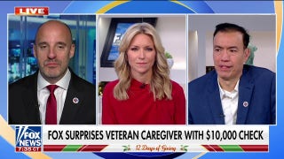 Fox Corp surprises veteran caregiver with $10,000 to care for father - Fox News