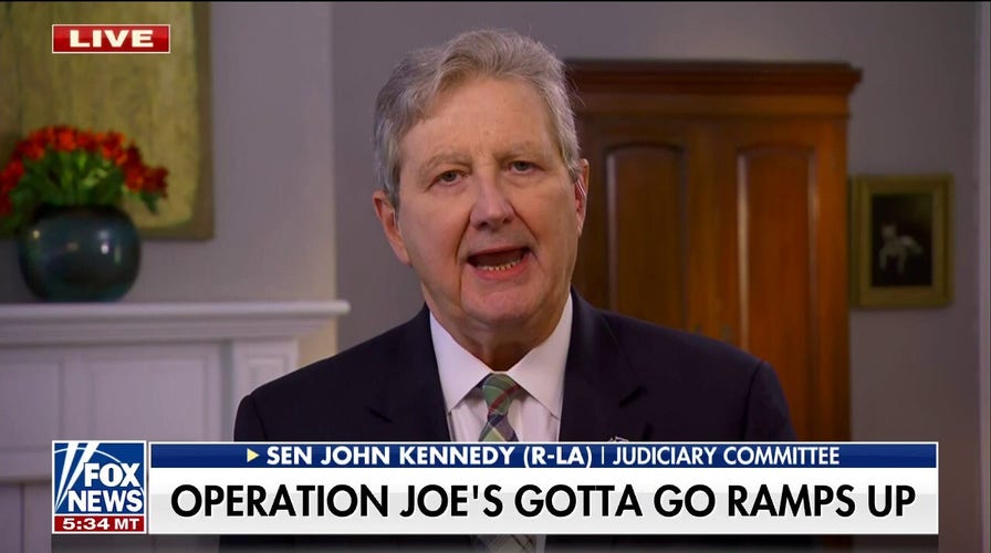 Sen. Kennedy: Biden's performance as president 'cringeworthy'