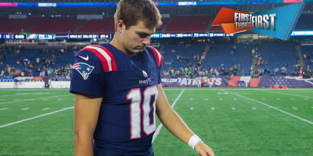 Jacoby Brissett named Patriots starter over Drake Maye | First Things First