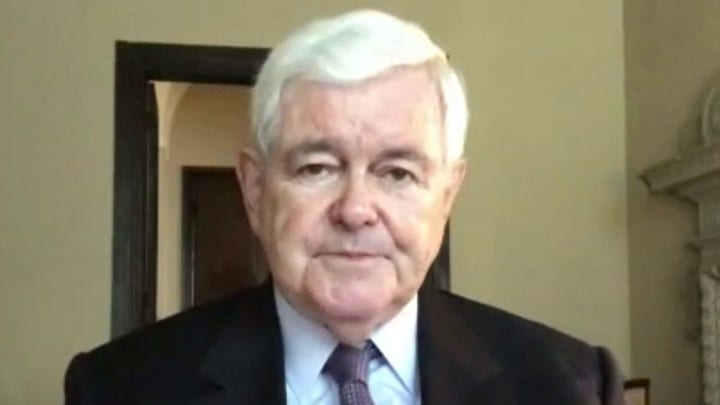 Gingrich on defund police movement, Biden's return to campaign trail, threats to US monuments