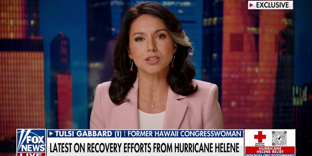 FEMA's Helene failures are 'slap in the face' to Americans in need: Tulsi Gabbard