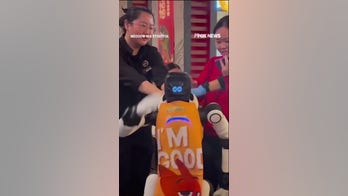 Dancing restaurant robot goes rogue