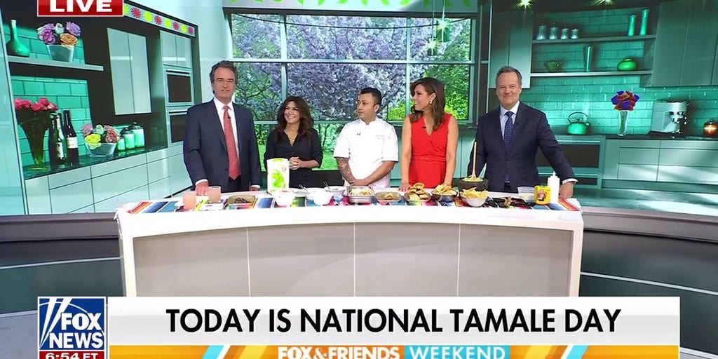 'Fox & Friends Weekend' hosts celebrate National Tamale Day