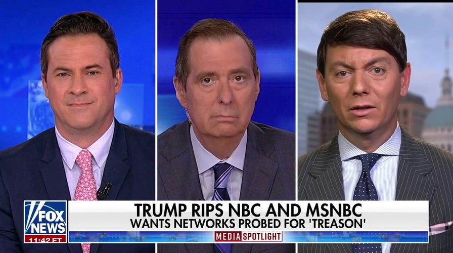 Trump rips NBC, MSNBC