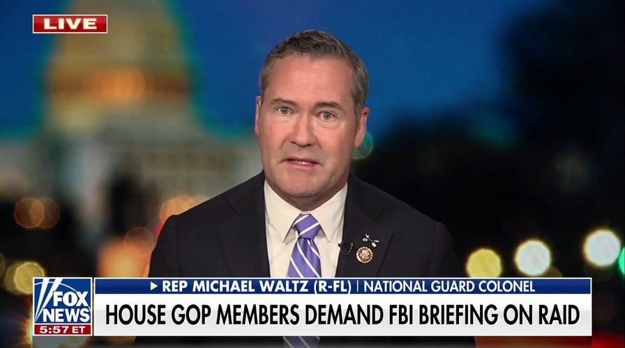 Rep. Michael Waltz on Mar-a-Lago raid: 'We're going to get to the bottom of this'