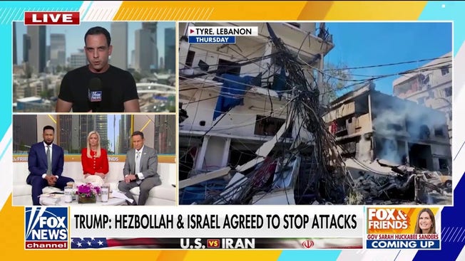 Trump reveals new details on Iran deal timeline, announces Israel-Hezbollah ceasefire