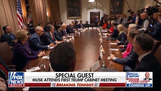 Musk attends first Cabinet meeting as Trump's latest executive order targets federal spending - Fox News