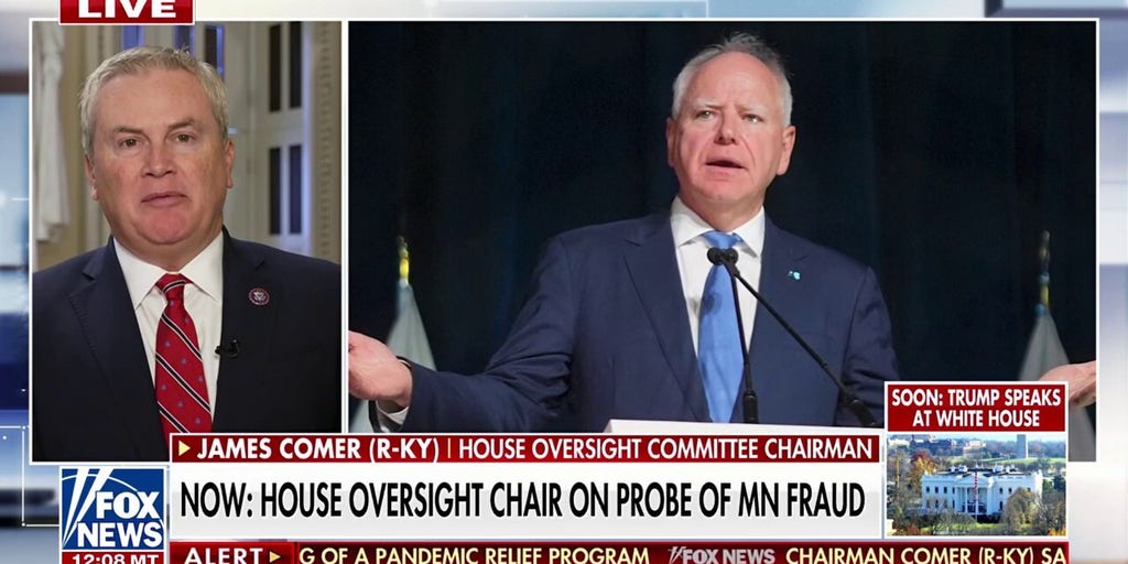 Walz Minnesota fraud scandal the 'tip of the iceberg', Rep Comer warns