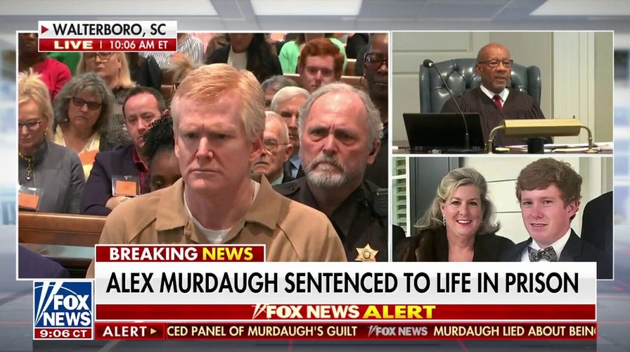 Alex Murdaugh to serve two consecutive life sentences