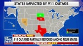 911 restored in some areas after outages