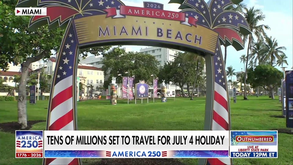 Millions of Americans set to travel for July 4 holiday weekend