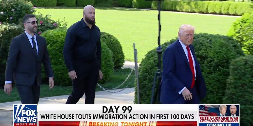 Trump admin touts immigration milestones in first 100 days