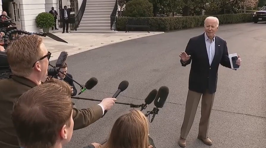 President Biden gives first response to the indictment of Trump