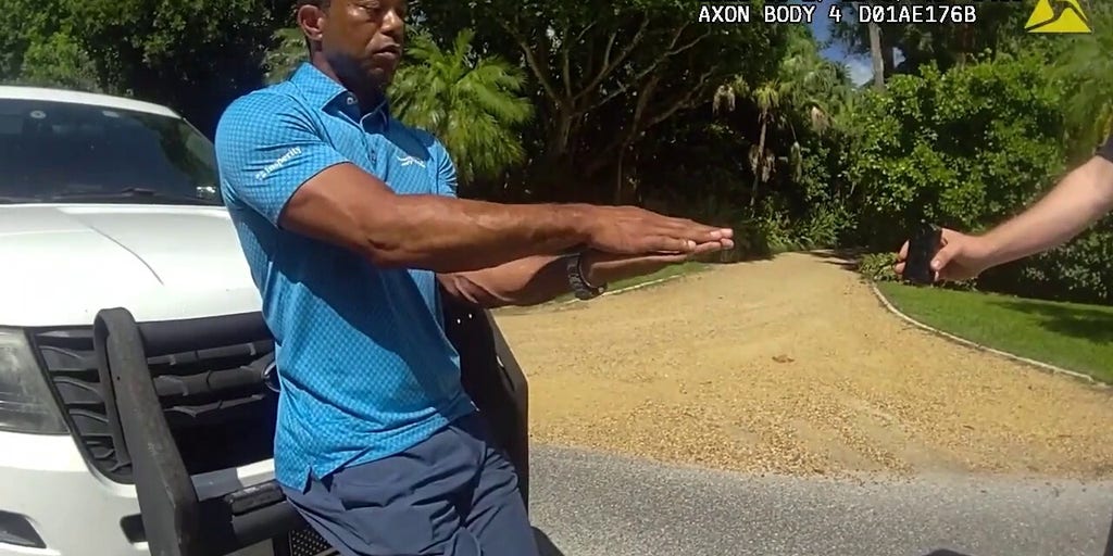 Tiger Woods' full field sobriety test before DUI arrest